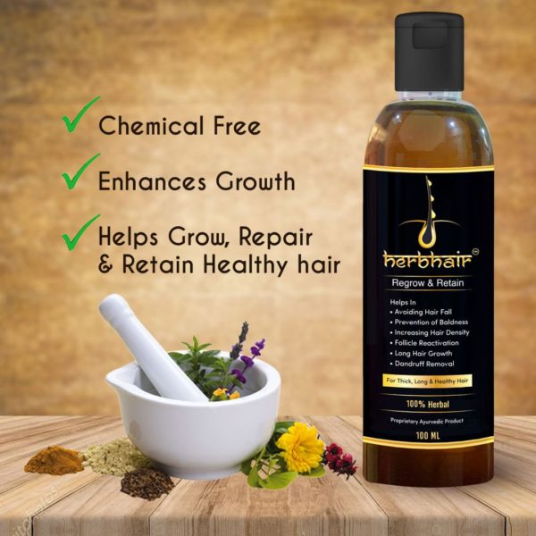 Herbal Hair Oil Mix of 21 Herbs for Thick Long Hair Growth 150 grams, –  Way4Organic
